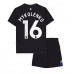 Everton Vitaliy Mykolenko #16 Tredjedraktsett Barn 2025-26 Kortermet (+ Korte bukser)